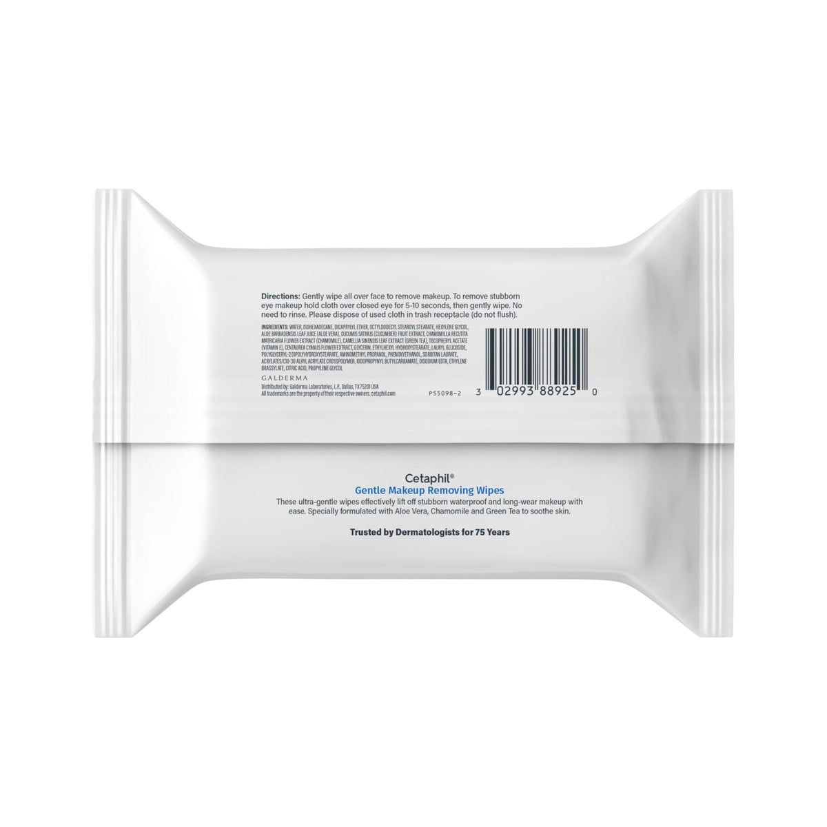 Cetaphil Gentle Makeup Removing Face Wipes, Daily Cleansing Facial Towelettes Gently Remove Makeup - Maple Wellness Supplements