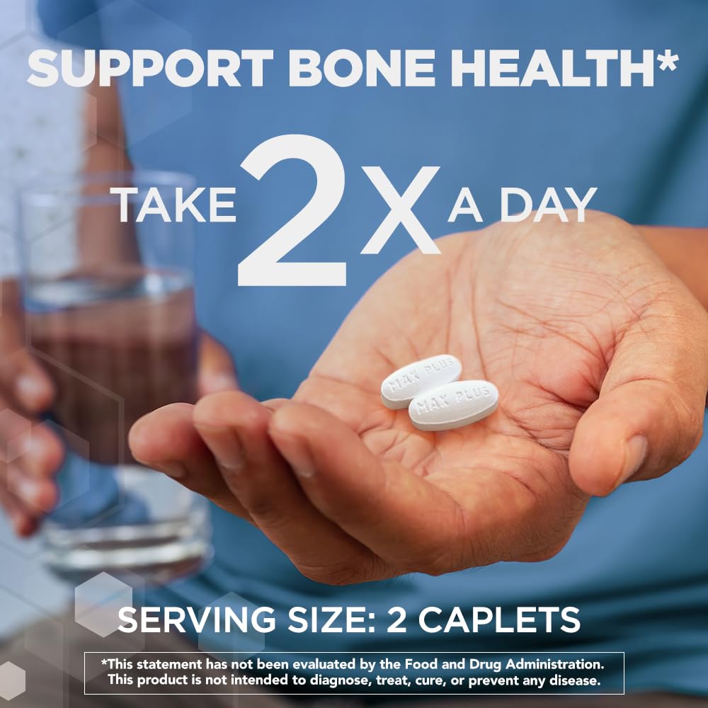 Citracal Maximum Plus Calcium Supplement - Calcium Citrate with Vitamin D3, Zinc, & Essential Minerals for Bone Health Support - Maple Wellness Supplements