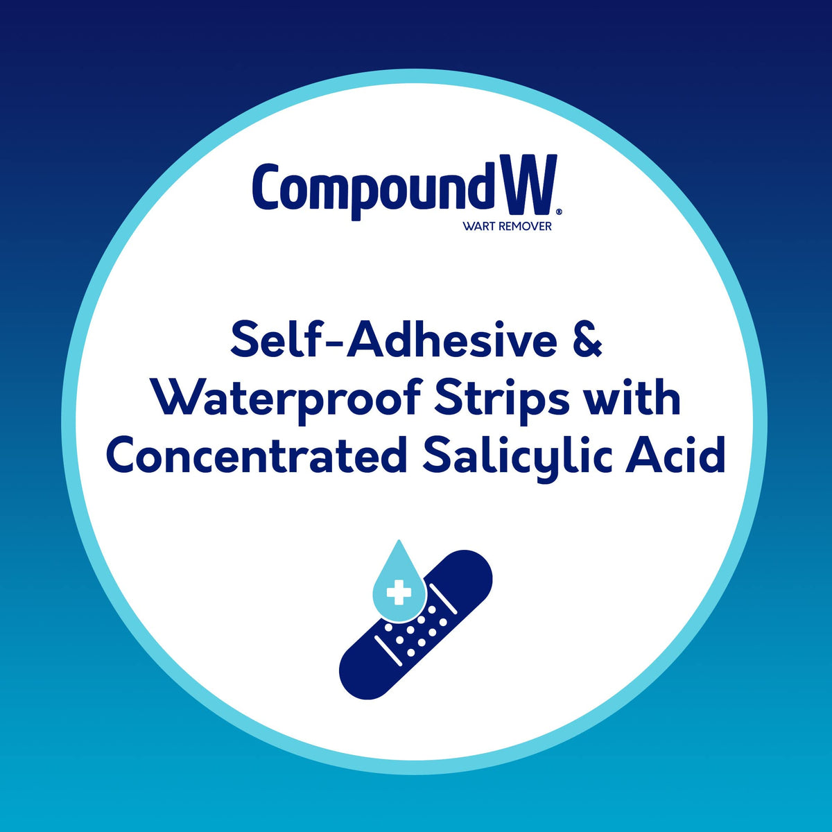 Compound W Wart Remover Maximum Strength One Step Pads with Salicylic Acid, 14 Medicated Pads - Maple Wellness Supplements