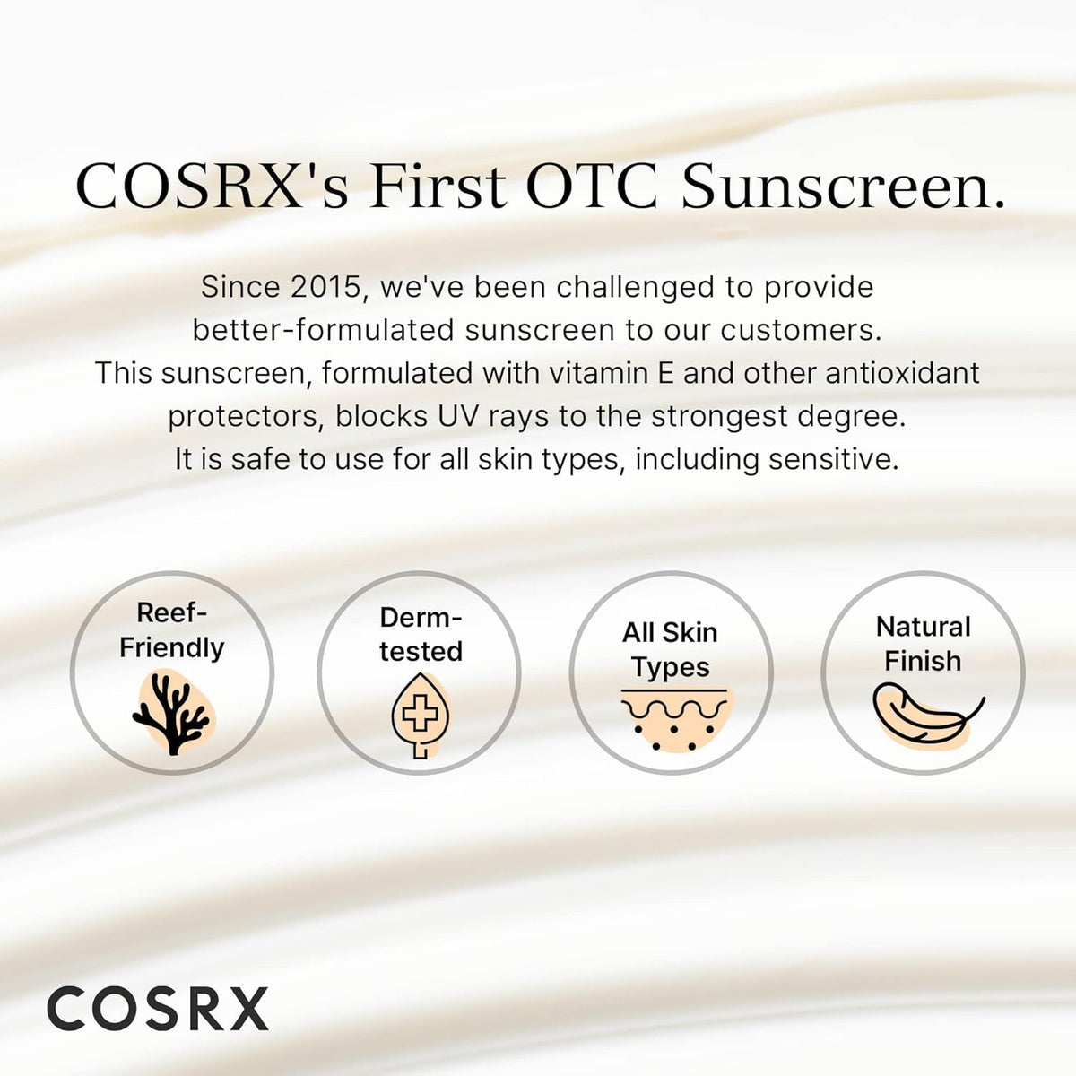 COSRX Vitamin E Vitalizing Sunscreen,SPF 50 Broad Spectrum Face Sunscreen, Lightweight - Maple Wellness Supplements