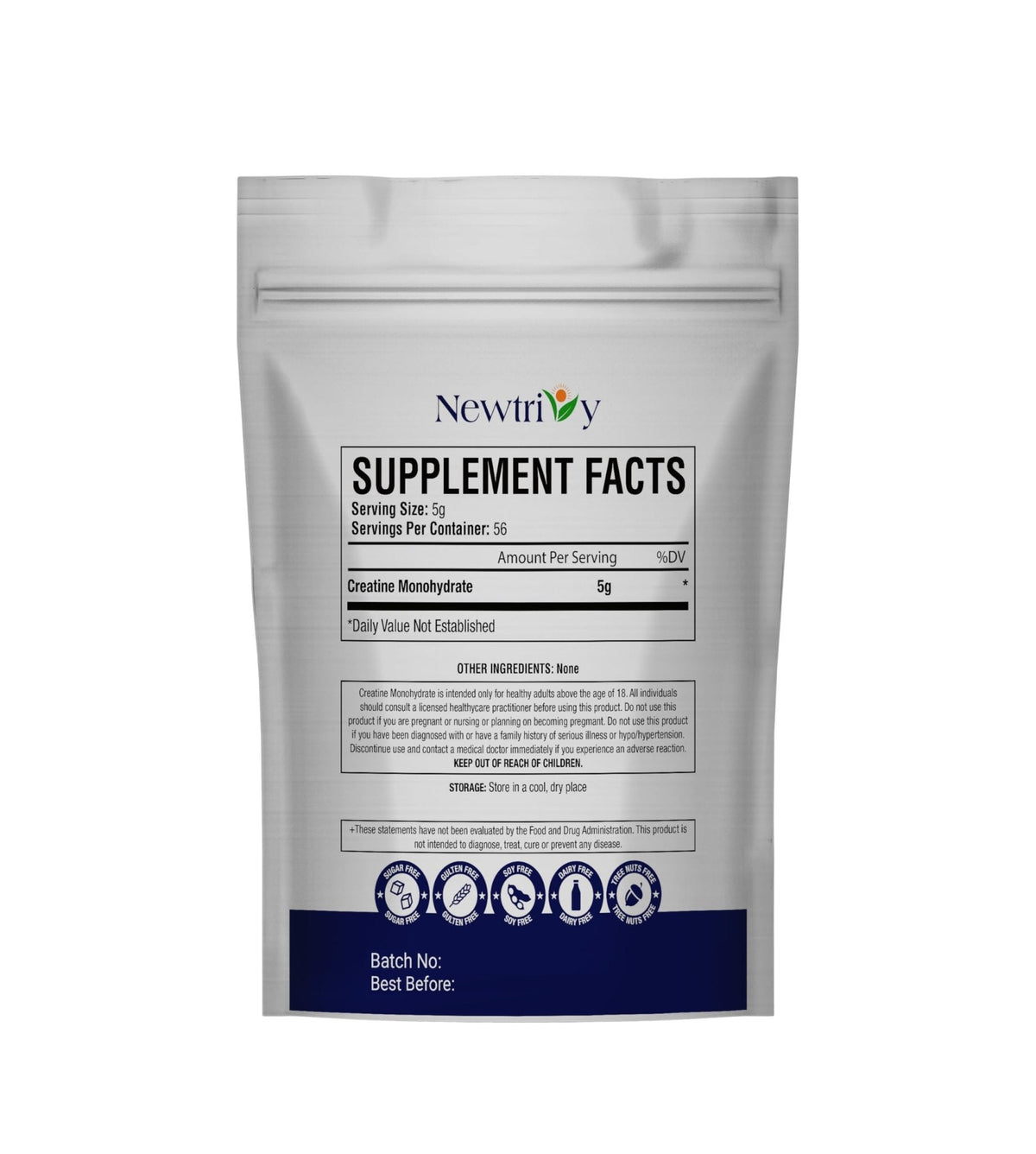 Creatine Monohydrate,Micronized, Pure,Unflavored,280g (9.8oz) - Maple Wellness Supplements
