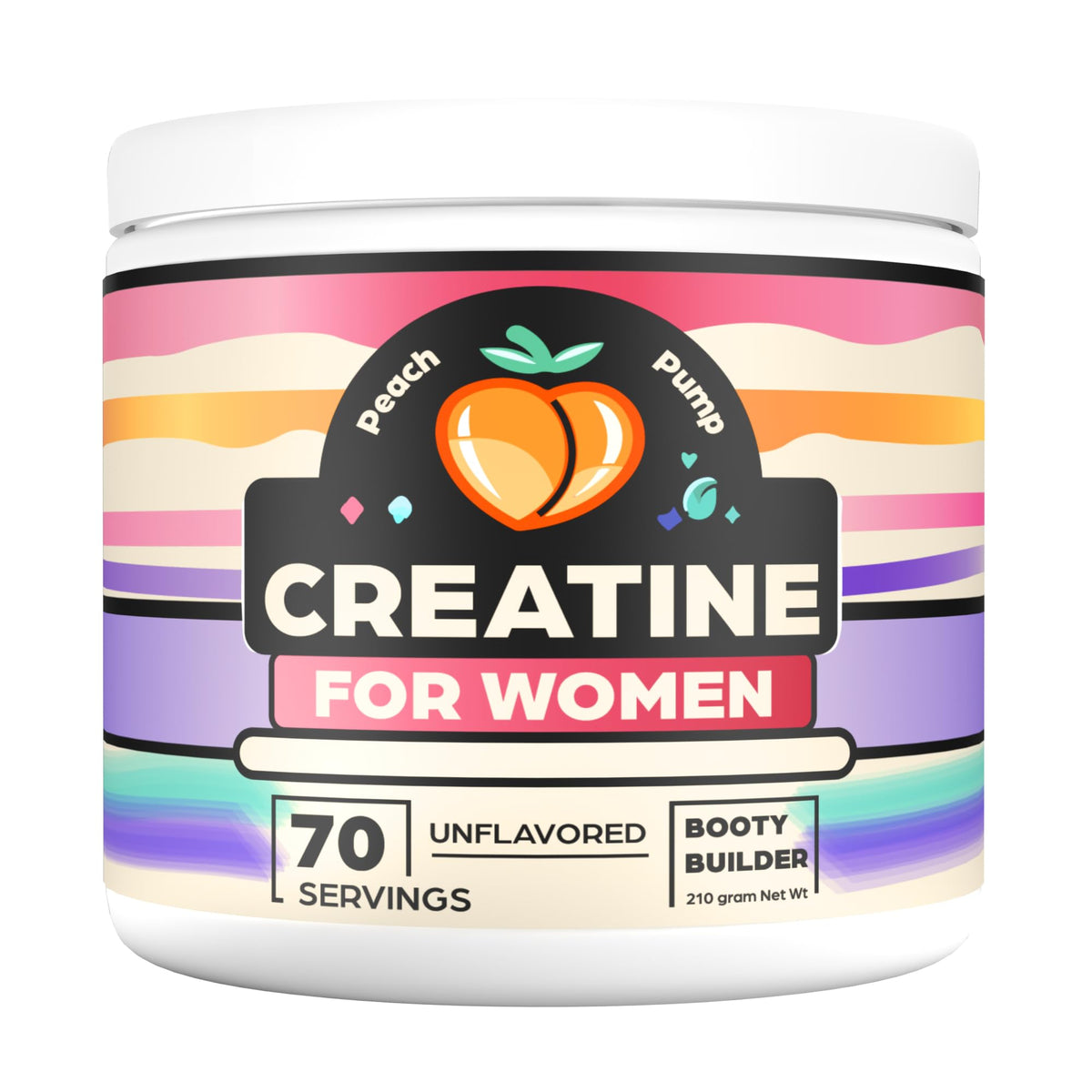 Creatine Supplement for Women's Booty Gains - Unflavored Micronized Creatine - Maple Wellness Supplements