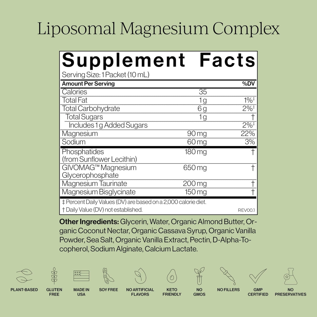 Cymbiotika Liposomal Magnesium Complex – Promotes Relaxation, Restful Sleep, and Heart & Brain Health – Highly Absorbable 3-in-1 Formula - Maple Wellness Supplements