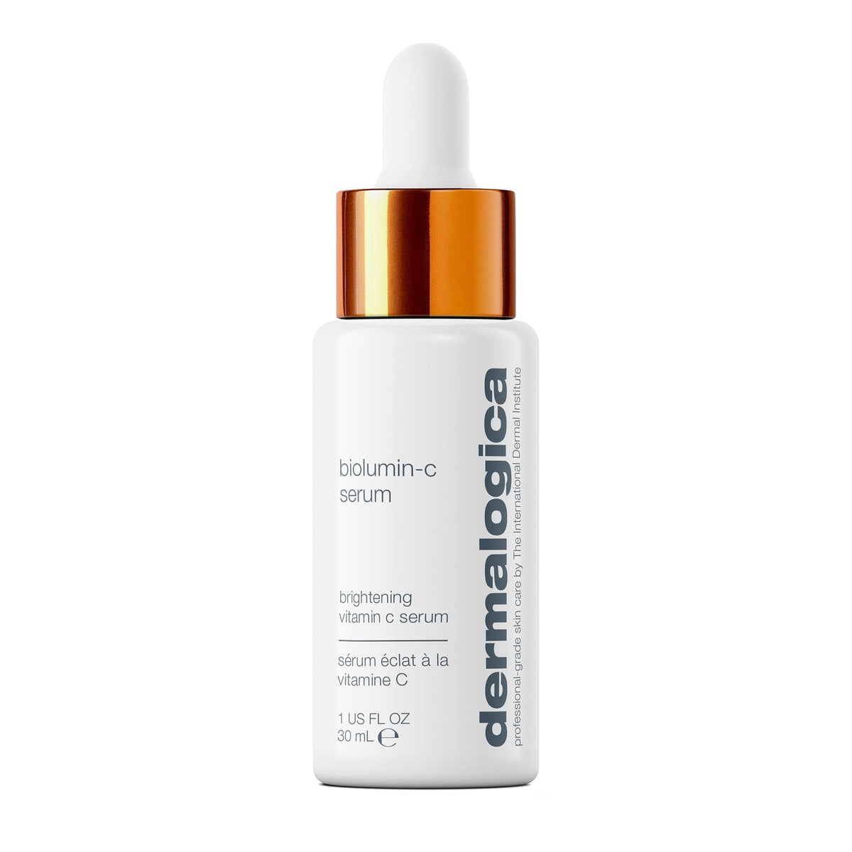 Dermalogica Biolumin-C Serum, Vitamin C Dark Spot Serum for Face with Peptide and AHA - Exfoliates and Reduces Sign of Skin Aging, 1 Fl Oz - Maple Wellness Supplements
