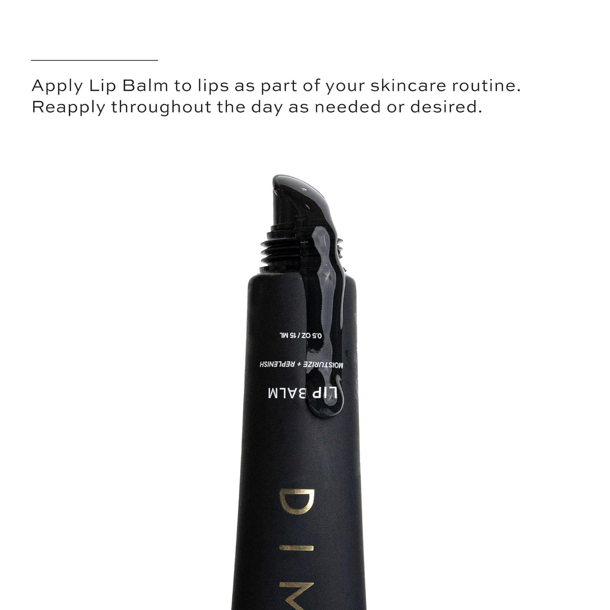 DIME Beauty Lip Balm, Hydrating Lip Balm and Gloss, Vegan & Cruelty-Free, Anti-Aging Lip Care, .5 oz / 15 ml - Maple Wellness Supplements
