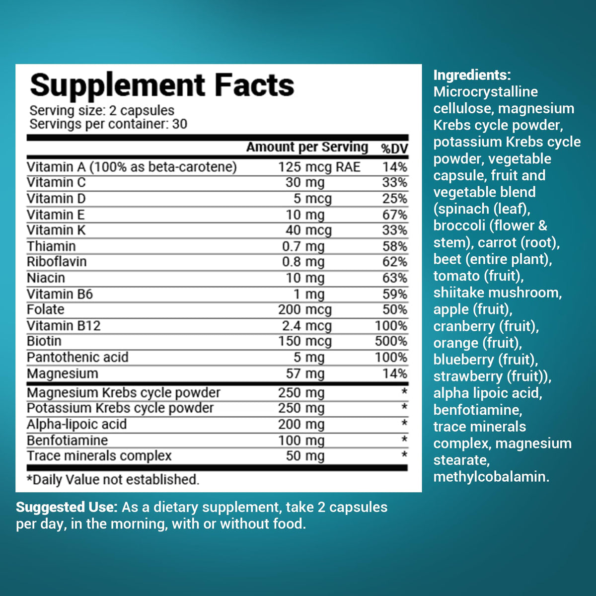 Dr. Berg Nutritionals Keto Energy - Enhanced Mitochondrial Support, Nutritional Energy - Maple Wellness Supplements