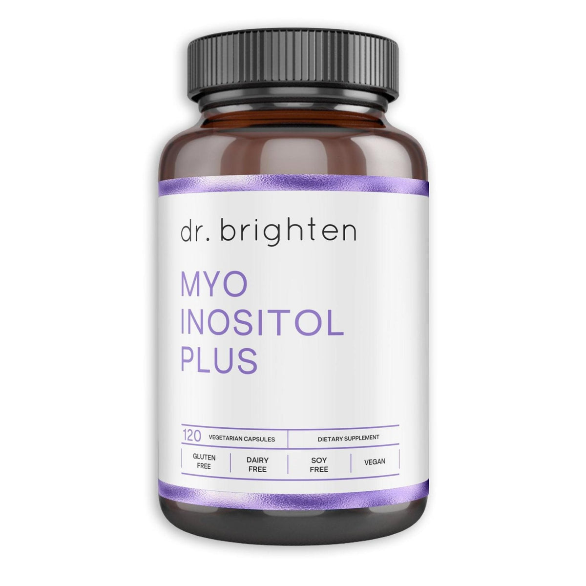 Dr. Brighten Myoinositol Plus - Doctor Formulated Ratio of Myo- and D-Chiro-Inositol - Maple Wellness Supplements