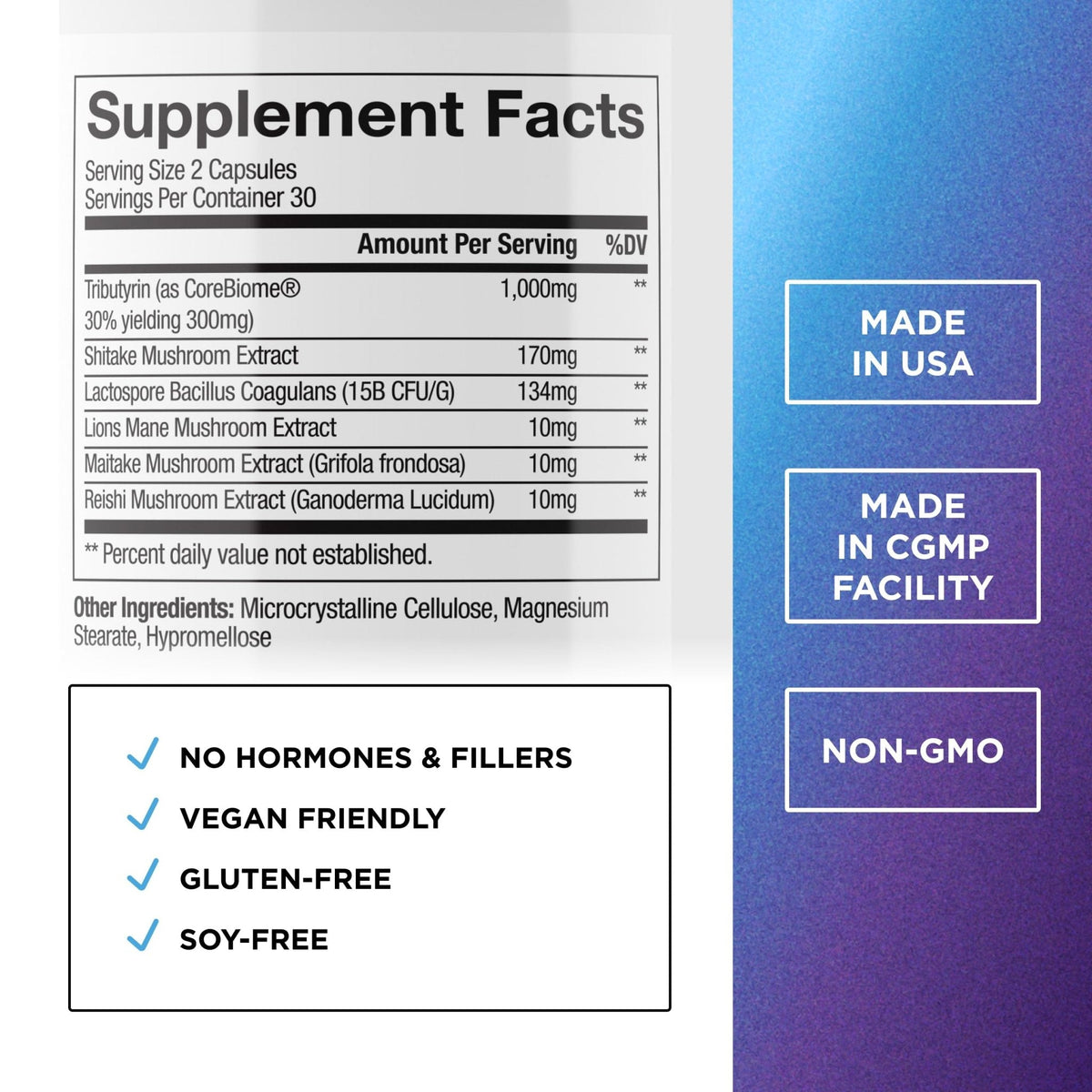 DR. EMIL NUTRITION Women & Men Total Gut Health Complex | Prebiotic + Probiotic + Postbiotic Gut Health Supplements - Maple Wellness Supplements