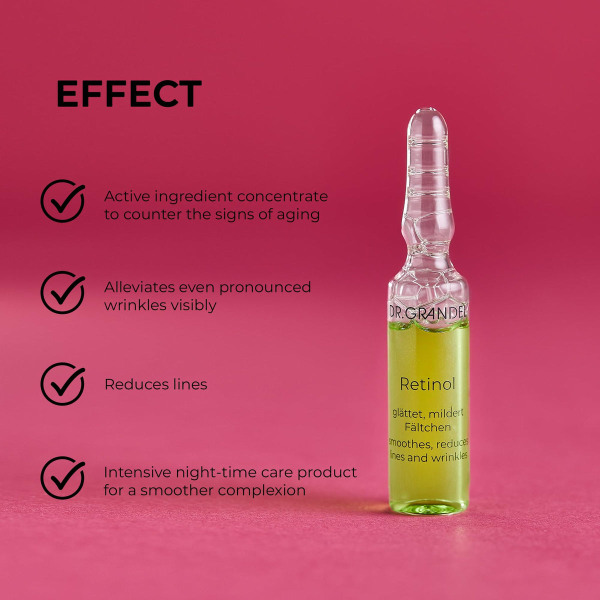 DR. GRANDEL Retinol Ampoules I smoothing, refining, regenerating ampoule against the signs of time - Maple Wellness Supplements