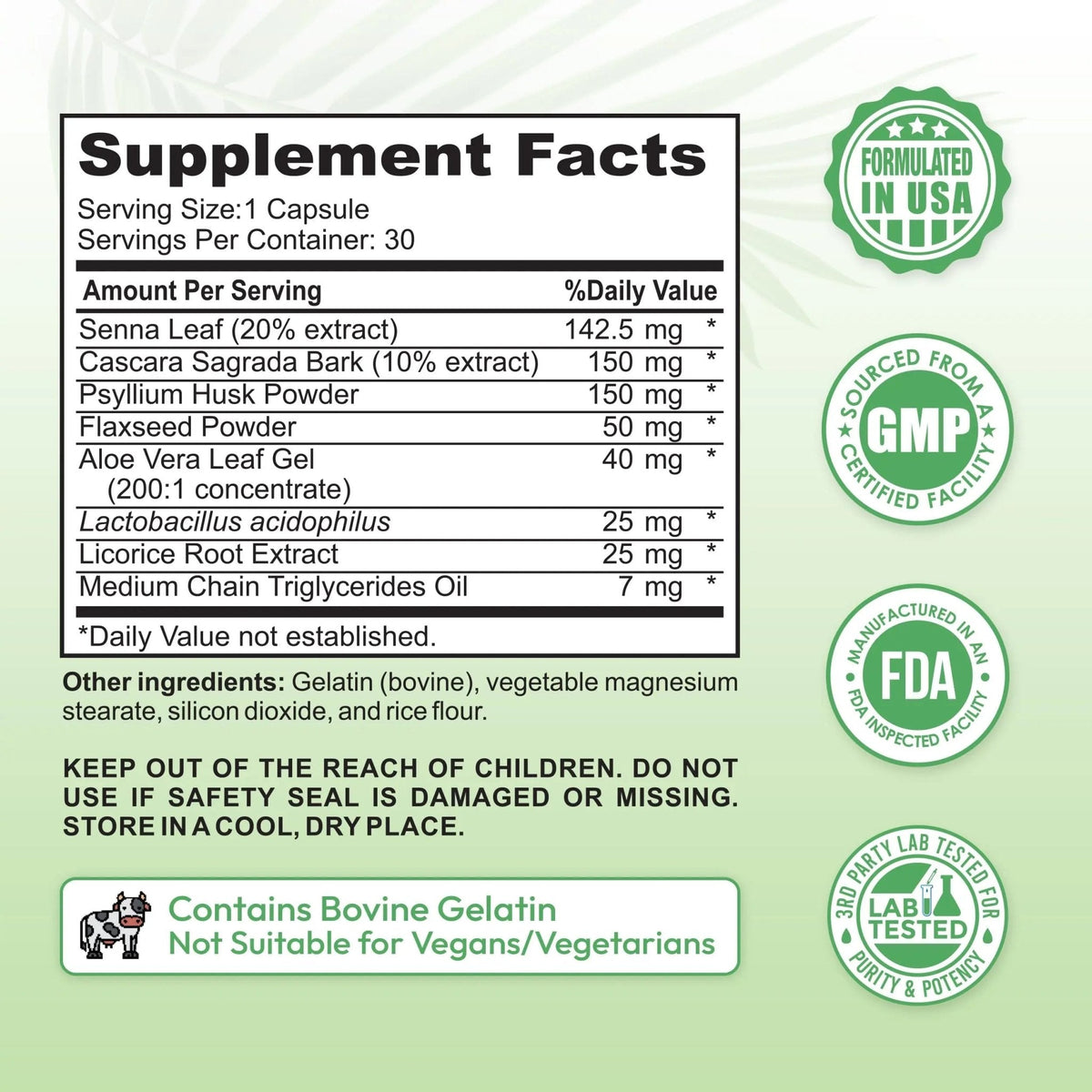 Dr Vitz 15 Day Colon Cleanse for Women – Natural Detox Pills with Herbs, Fiber & Probiotics – Bloating & Constipation Relief, Weight Loss & Gut Health Reset – 30 Capsules - Maple Wellness Supplements