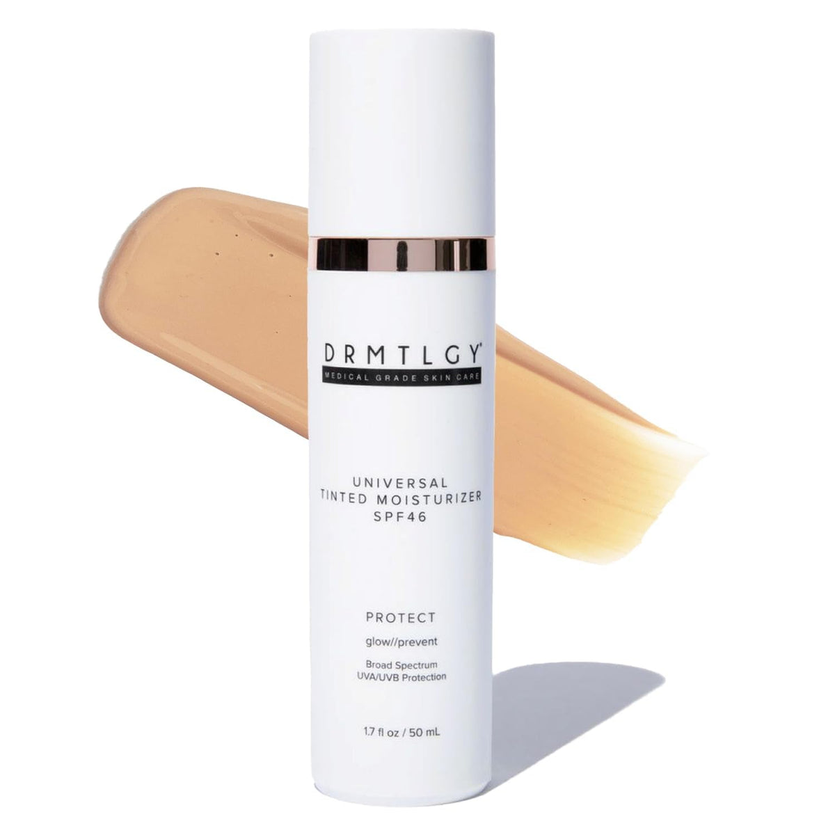 DRMTLGY Universal Tinted Moisturizer SPF 46 – Hydrating Dewy Tinted Sunscreen for Face with Zinc Oxide - Maple Wellness Supplements