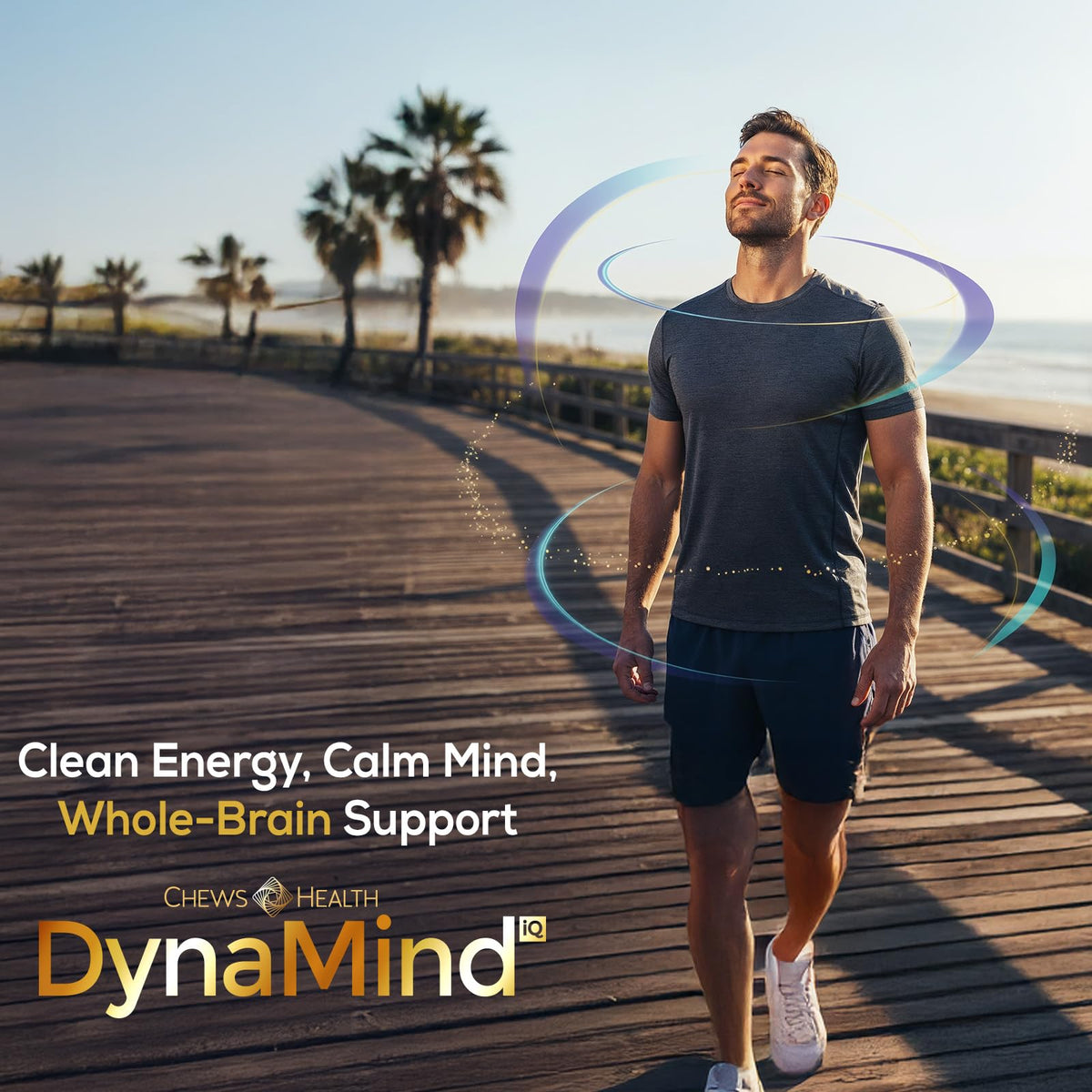 DynaMind iQ Brain Supplement for Memory and Focus for Adults - Nootropic Chews | Coffee Fruit & Mushroom Supplement Blend, Memory Focus Supplement, Caffeine Focus Pills Alternative, 30 Count - Maple Wellness Supplements