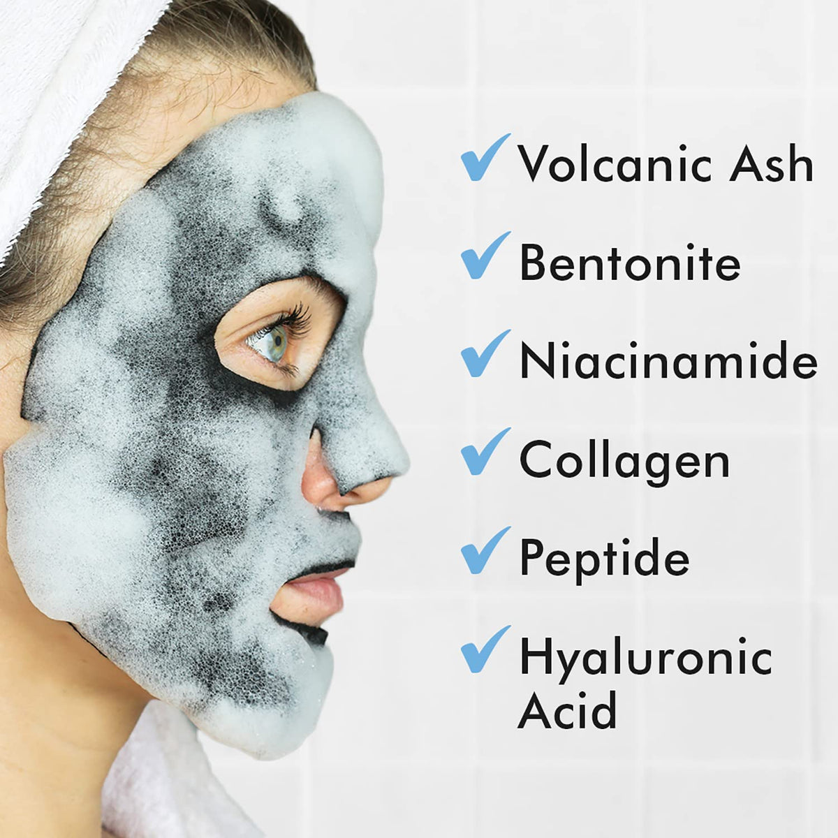 Ebanel Bundle of 10 Pack Bubble Clay Masks, and 2.5% Retinol Serum - Maple Wellness Supplements