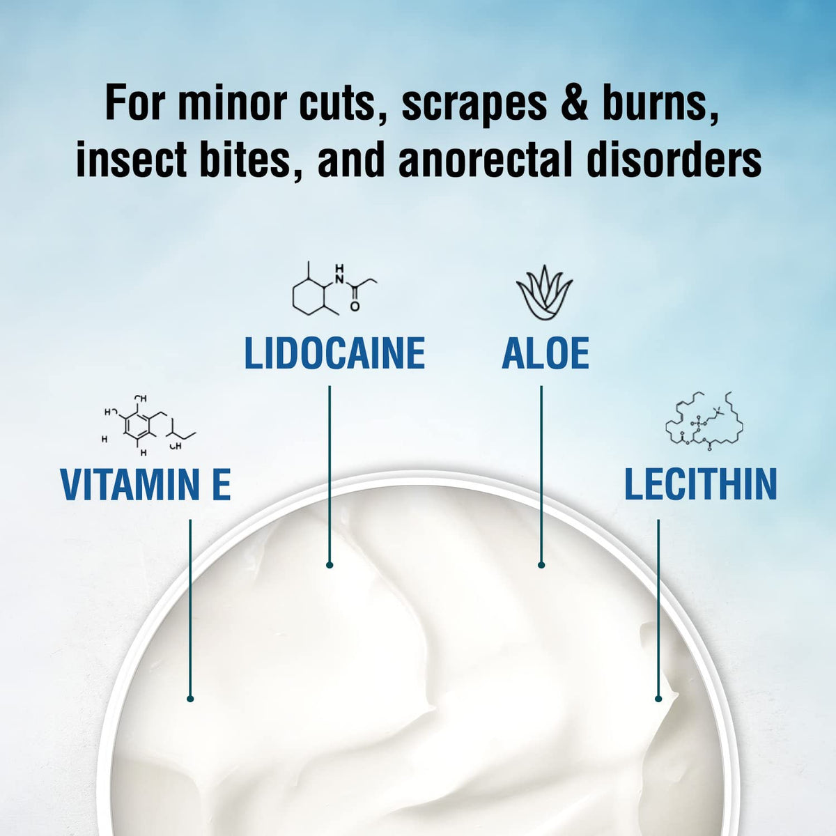 Ebanel Bundle of Lidocaine Numbing Spray, and Topical Numbing Cream 1 Oz - Maple Wellness Supplements