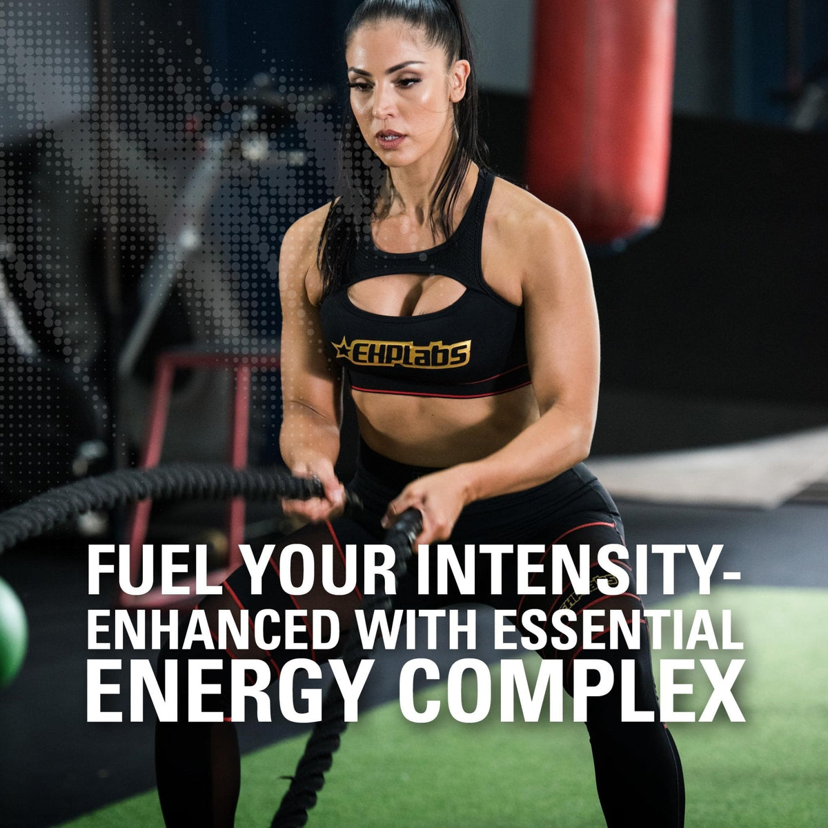 EHP Labs OxyShred Hardcore Super Dosed Pre Workout Powder - Preworkout Powder with L Glutamine & Acetyl L Carnitine, Energy Boost Drink - 275mg of Caffeine - Maple Wellness Supplements