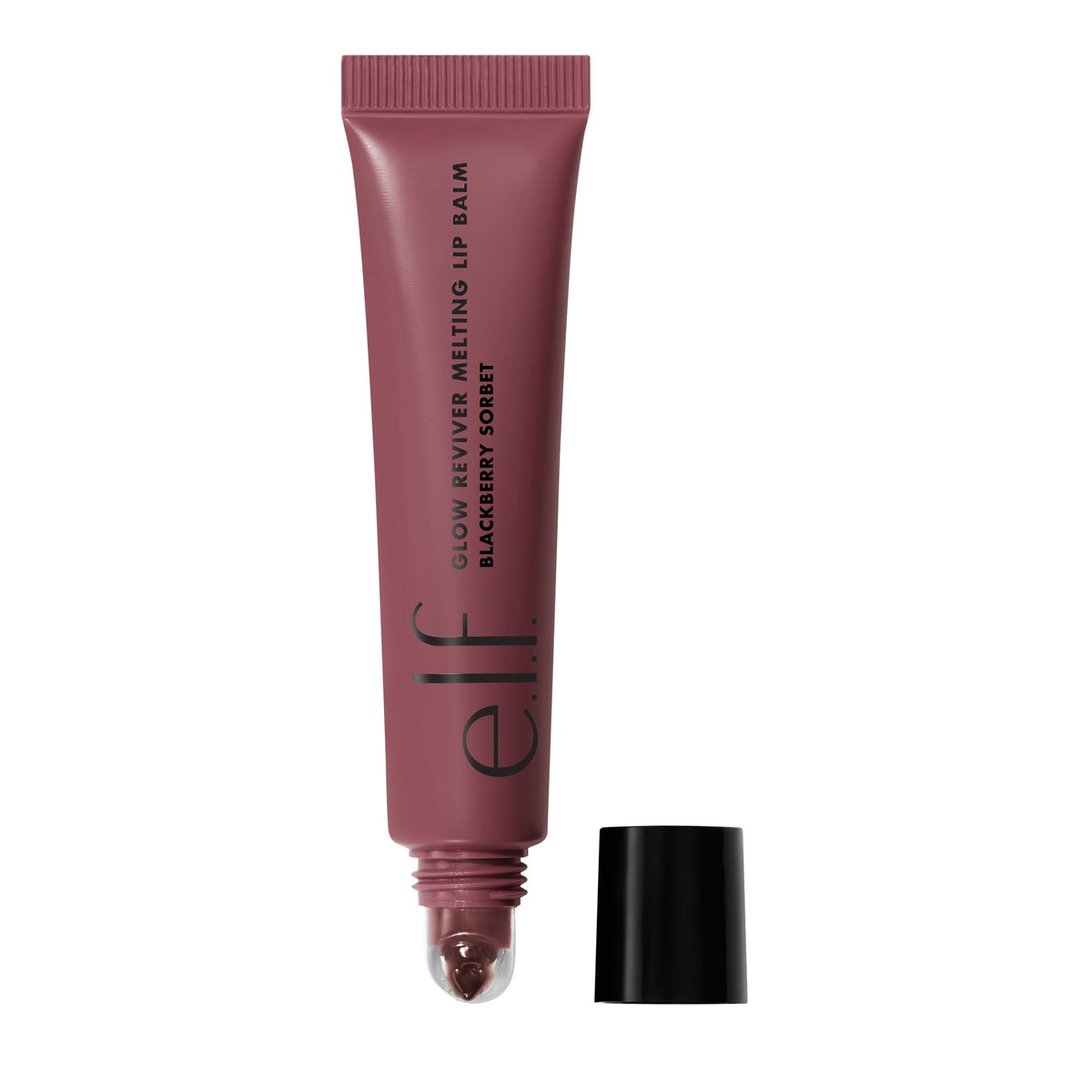e.l.f. Glow Reviver Melting Lip Balm, Hydrating Tinted Lip Balm For A Glossy Finish & Soft, Supple Lips, Vegan & Cruelty-Free, Blackberry Sorbet - Maple Wellness Supplements