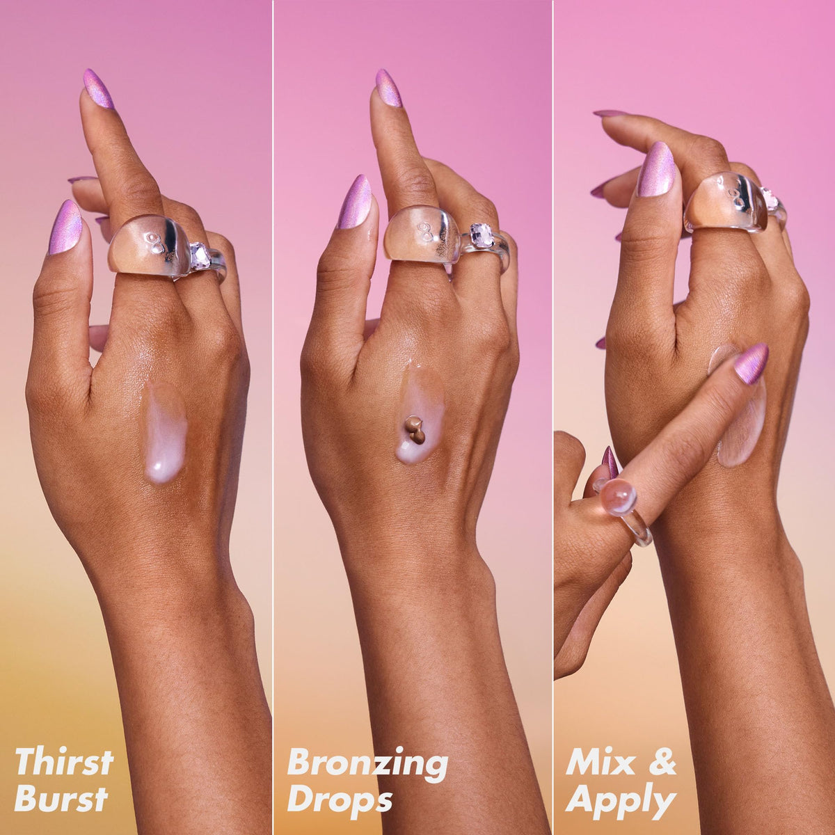 e.l.f. SKIN The Hottest Drops Duo, Holy Hydration! Thirst Burst & Bronzing Skincare Set, For A Dewy, Sun-Kissed Look, Vegan & Cruelty-Free - Maple Wellness Supplements
