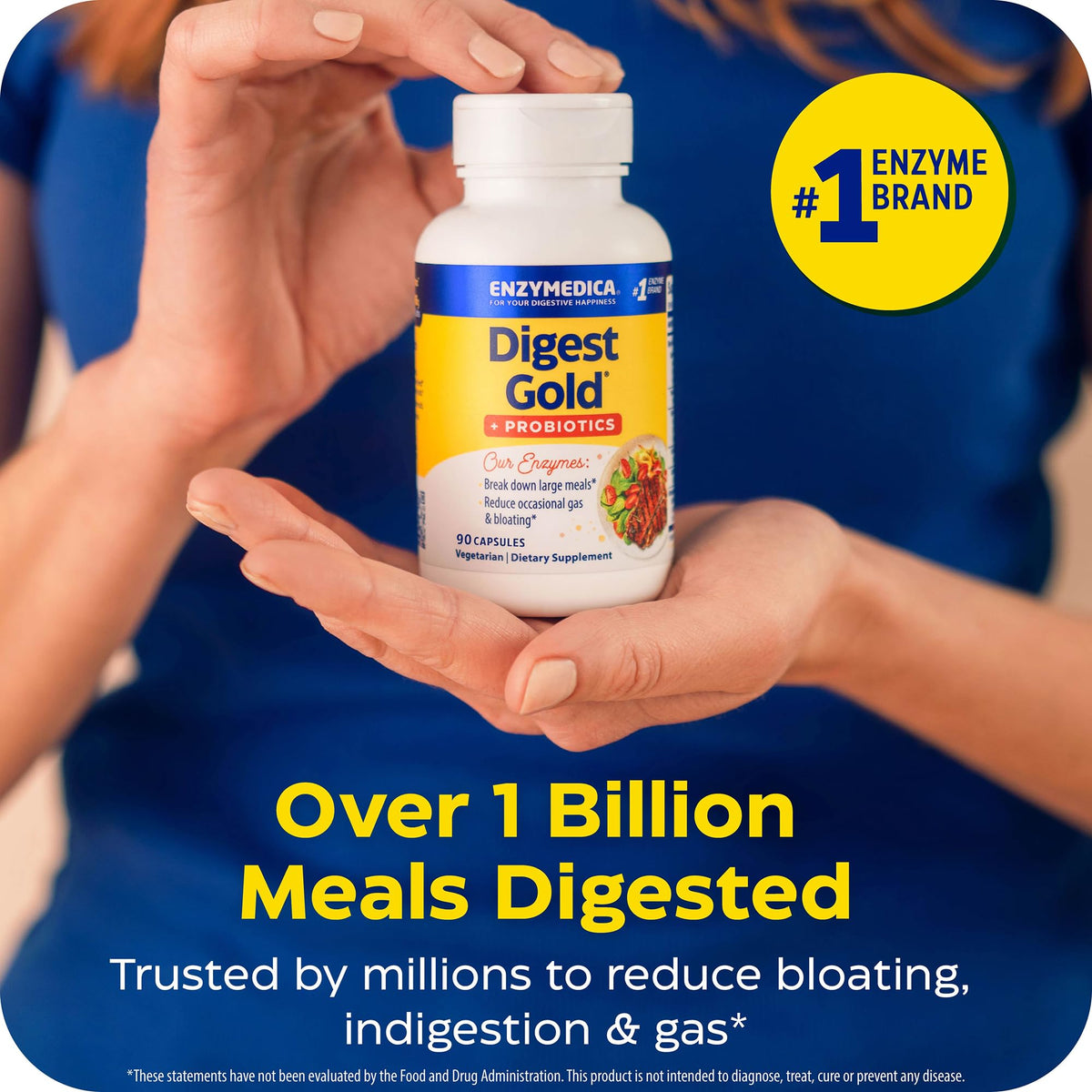 Enzymedica Digest Gold + Probiotics - Digestive Enzyme Supplement for Women & Men, Enzyme and Probiotic Capsules for Digestion, Gut Health Support, - Maple Wellness Supplements