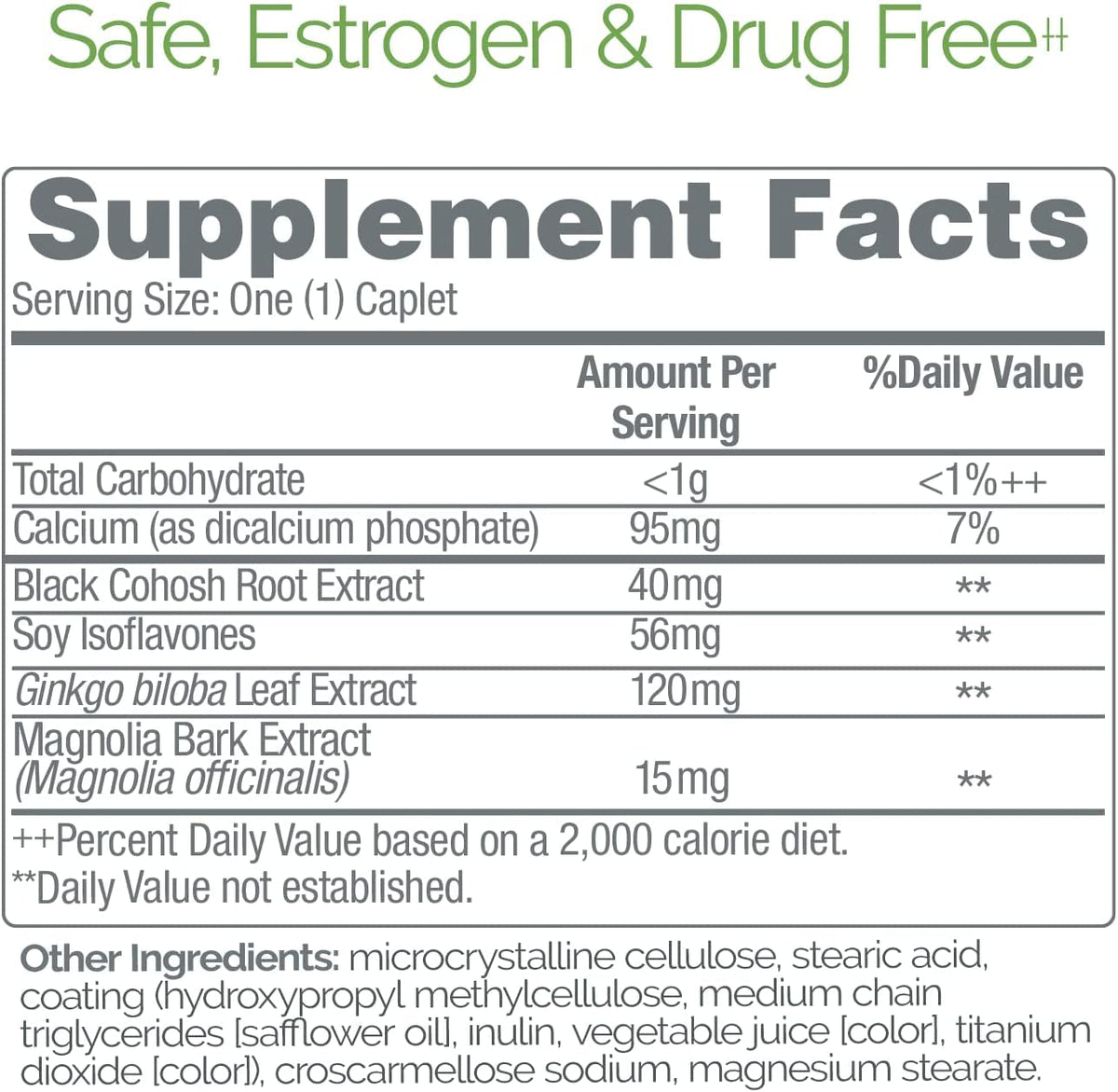 Estroven Mood Boost for Menopause Relief, Helps Reduce Hot Flashes & Night Sweats, Helps Manage Mood Swings, 30 Count - Maple Wellness Supplements