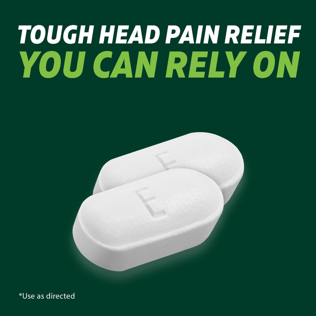 Excedrin Extra Strength Pain Relief Caplets for Headache Relief, Acetaminophen 250mg, Aspirin 250mg, Caffeine 65mg, Pain Reliever, 200 Count - Maple Wellness Supplements