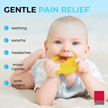 Feverall Infant Acetaminophen Suppositories 6 Rectal Suppositories 80mg Each Pain Reliever/Fever Reducer. Paraben Free, No Artificial Colors or Other preservatives. Ages 6-36 Months - Maple Wellness Supplements