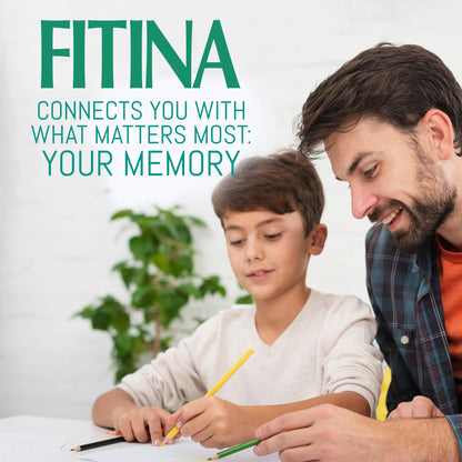 Fitina Brain Supplements for Memory and Focus with Vitamin B6 & Thiamine — High-Dose B Vitamins Nervous System and Cognitive Health Support, Daily Supplement Formula for Adults, 60 Tablets (3-Pack) - Maple Wellness Supplements