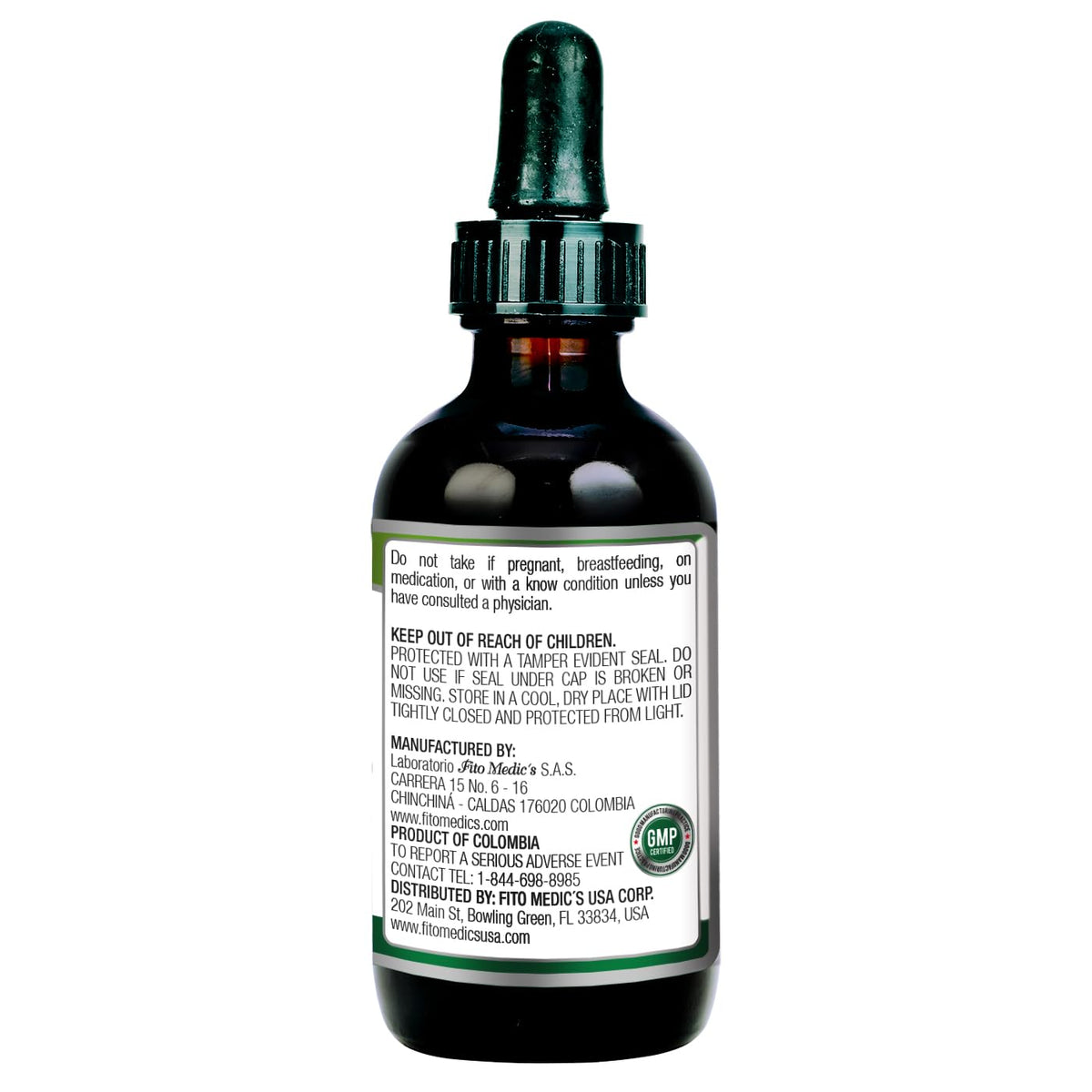 FITO MEDIC'S Lab | Liquid Chlorophyll | Chlorophyll Liquid Drops | 50 mg 200:1 Ratio Extract per Serving. - Maple Wellness Supplements