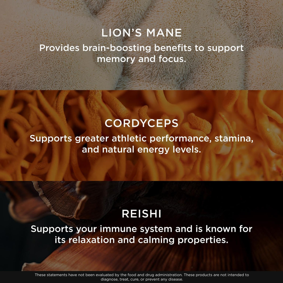 Genius Mushroom Supplement - Full-Spectrum Lion’s Mane, Cordyceps, Reishi -Daily Brain Nootropic for Energy, Focus, Memory & Overall Wellness - 180 Capsules – Organic for Mental Clarity & Performance - Maple Wellness Supplements