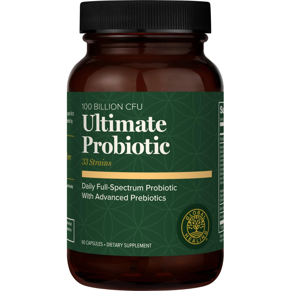 Global Healing Ultimate Probiotic Blend Supplement with Prebiotics and Probiotics for Digestive Health, Digestive Tract, & Immune System, Gut Health for Men & Women, - Maple Wellness Supplements