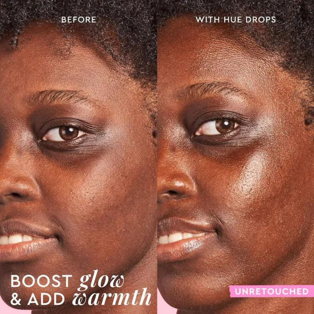 Glow Recipe Hue Drops Bronzing Drops, Tinted Face Serum, Glow Primer + Liquid Highlighter, Niacinamide + Hyaluronic Acid, Radiant Warm Glow, Sunglow (40ml) - Maple Wellness Supplements
