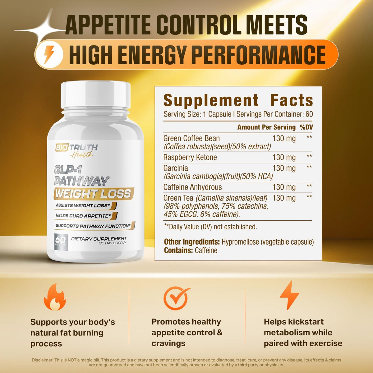 GLP-1 BioTruth Health | Assists Metabolic Pathways Linked to GLP-1 Signaling - Promotes - Maple Wellness Supplements