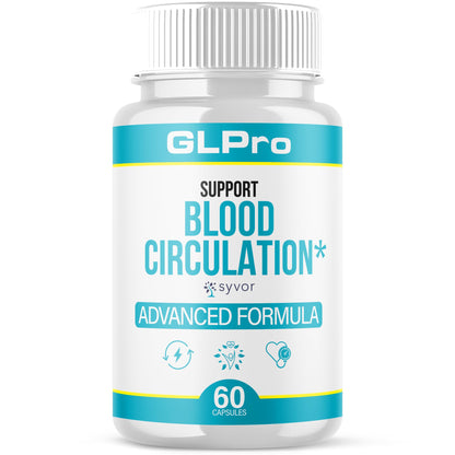 GLPro Blood Capsules, Official GLPro Blood Health Support Pills with All Natural Ingredients, Advanced Formula Supplement with Maximum Strength Premium Vitamins for Women and Men (60 Capsules) - Maple Wellness Supplements