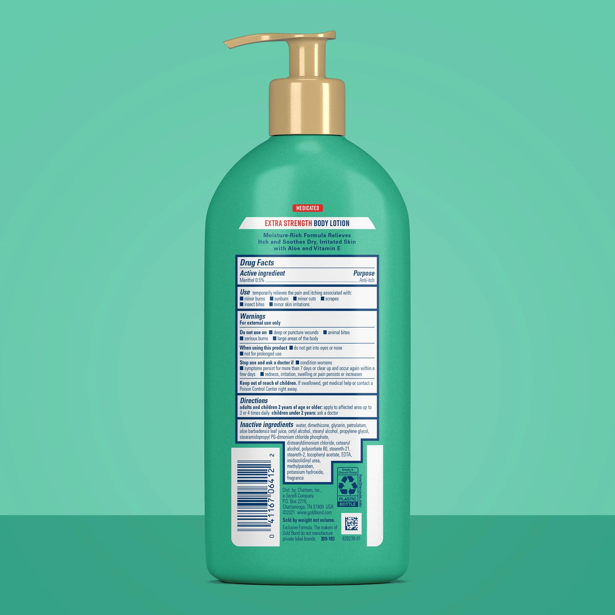 Gold Bond Medicated Extra Strength Body Lotion, Moisturizes, Relieves & Soothes, 14 oz Lotion - Maple Wellness Supplements