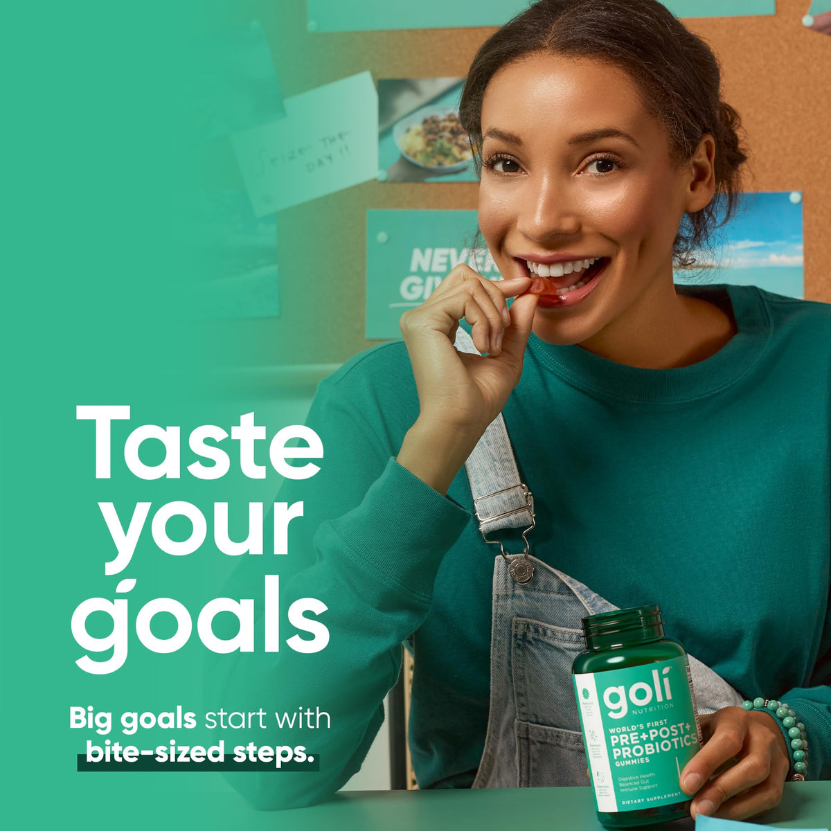 Goli Pre Pro Postbiotic Gummies - Worlds First 3-in-1 Formula with DE111 Probiotics, XOS Prebiotics, MCC1849 Postbiotics - Vegan, Non-GMO, - Maple Wellness Supplements