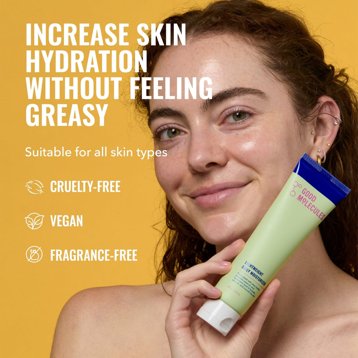 Good Molecules Lightweight Daily Moisturizer Face Cream Pack 2 – 100 ml / 3.38 fl oz Each - Maple Wellness Supplements