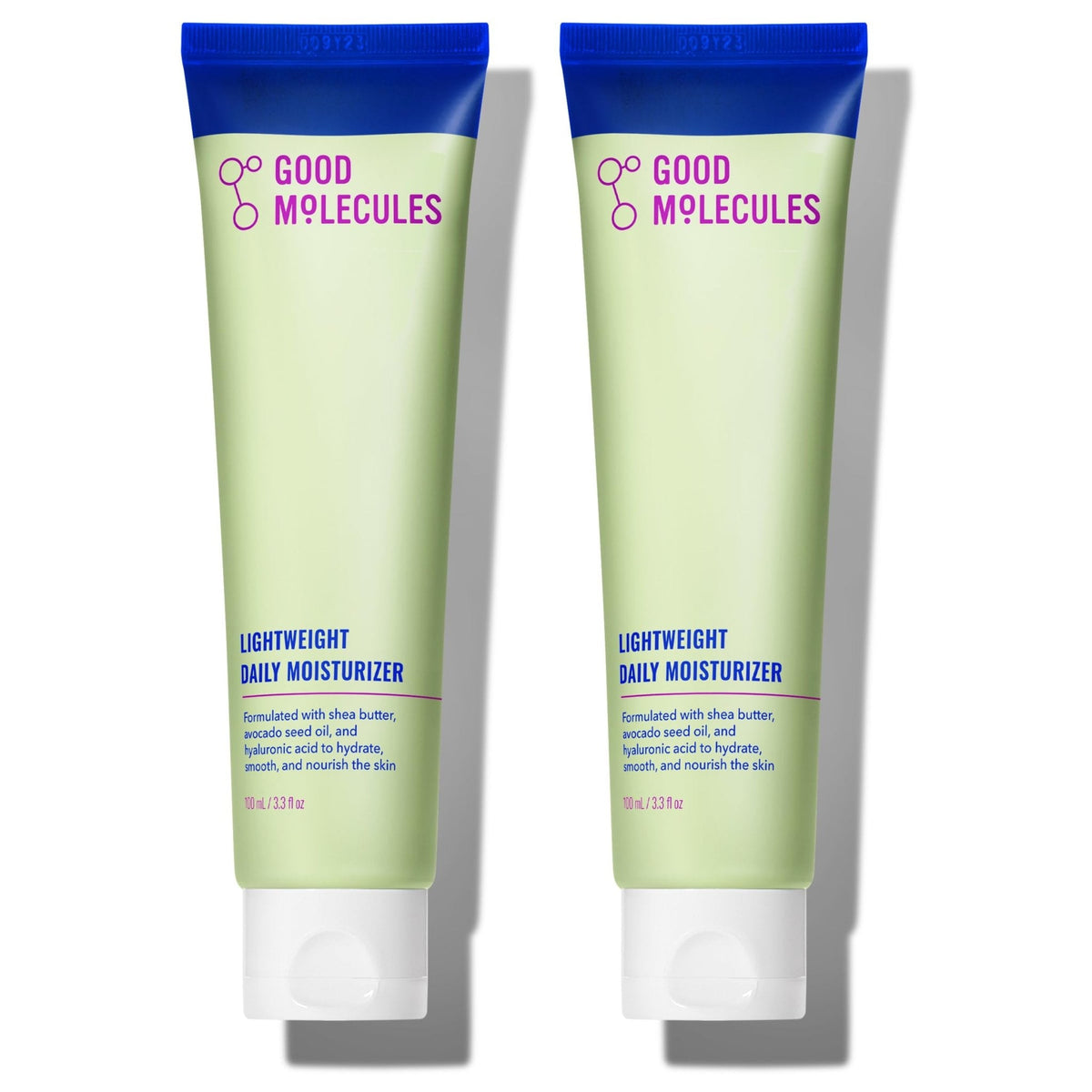 Good Molecules Lightweight Daily Moisturizer Face Cream Pack 2 – 100 ml / 3.38 fl oz Each - Maple Wellness Supplements