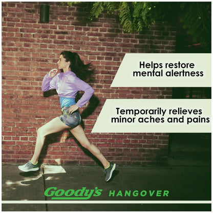 Goody's Hangover Powders, Fast Pain Relief & Boost of Alertness Berry Citrus, 4 ct (Pack of 1) - Maple Wellness Supplements