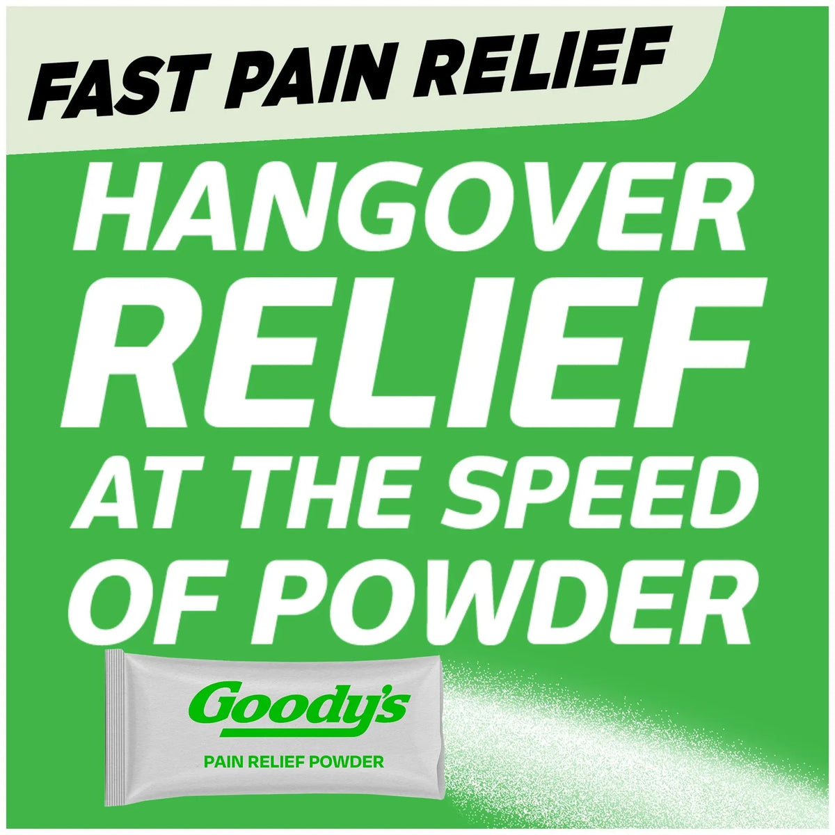 Goody's Hangover Relief Powder, Dual Action Fast Headache Pain Relief with Aspirin and Caffeine, Berry Citrus Flavor, 4 Powder Sticks, 6 Pack - Maple Wellness Supplements