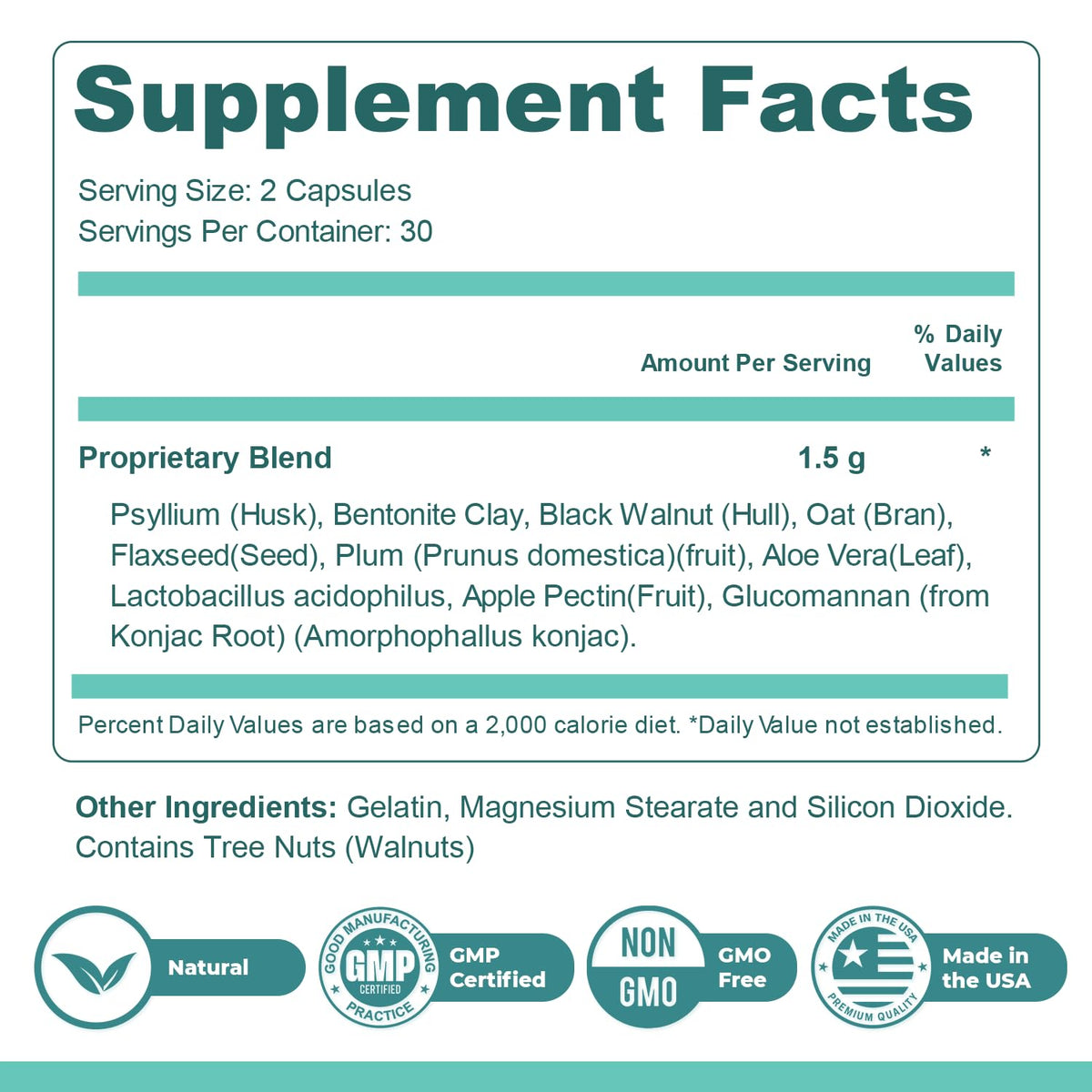 GutOptim Probiotic & Prebiotic Capsules | Pre and Probiotics for Synbiotic Gut Health & Bloating Relief for Women & Men | Enzyme with Probiotics for Digestive Health | Non-GMO, 60 Ct, 3 Month Supply - Maple Wellness Supplements