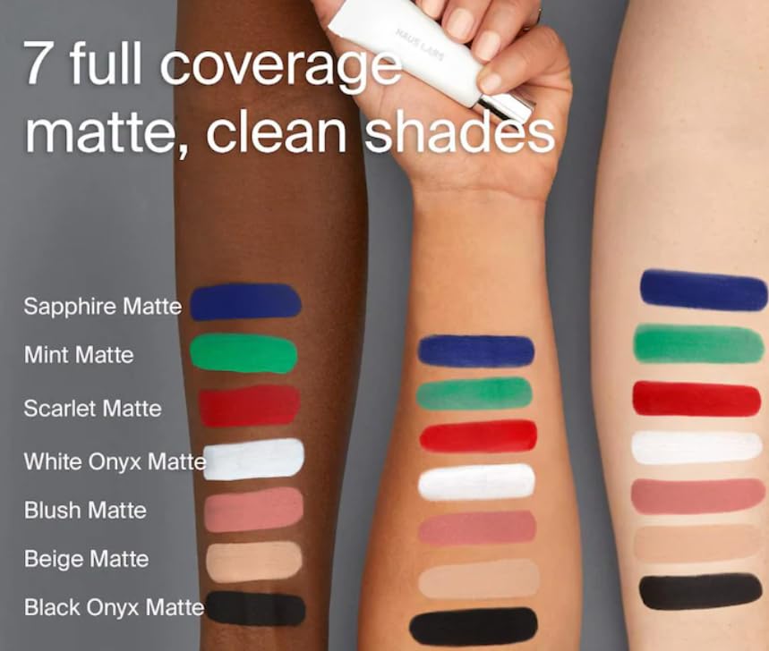 HAUS LABS BY LADY GAGA Hy-Power Eye, Cheek & Lip Paint in Black Onyx Matte & Complimentary Sheet Masque - Maple Wellness Supplements