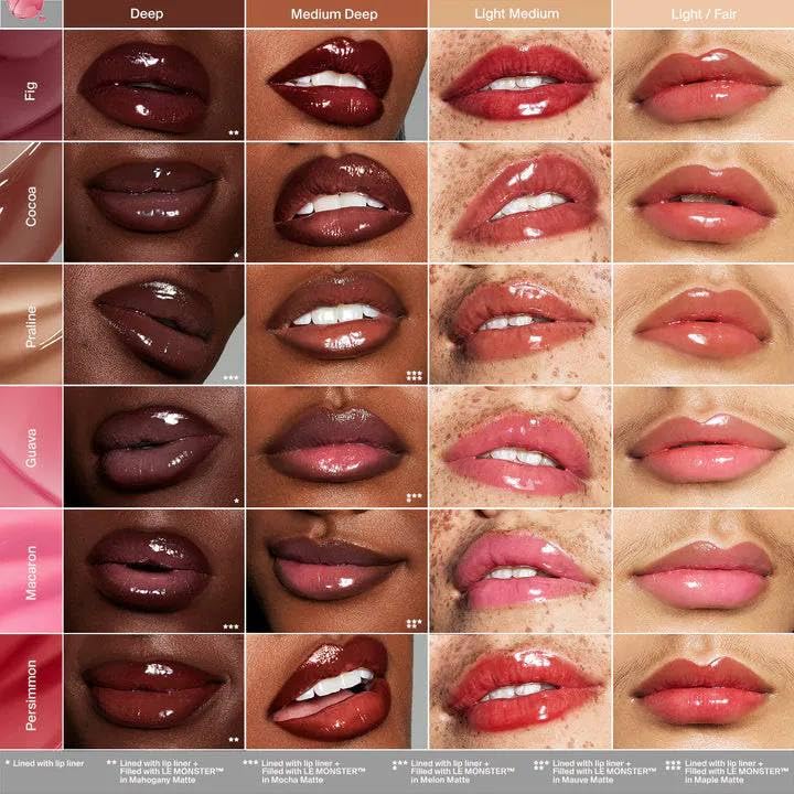 HAUS LABS BY LADY GAGA PHD HYBRID LIP GLAZE - Cocoa (Taupe Brown) + ENTEL Aloe vera Sheet Masque (BONUS) - Maple Wellness Supplements