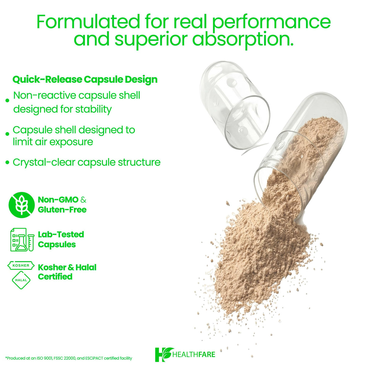 Healthfare Fenugreek Seed Extract 6000mg | 150 Vegan Capsules | Concentrated Herbal Supplement | Non-GMO, Gluten-Free | Made in USA - Maple Wellness Supplements