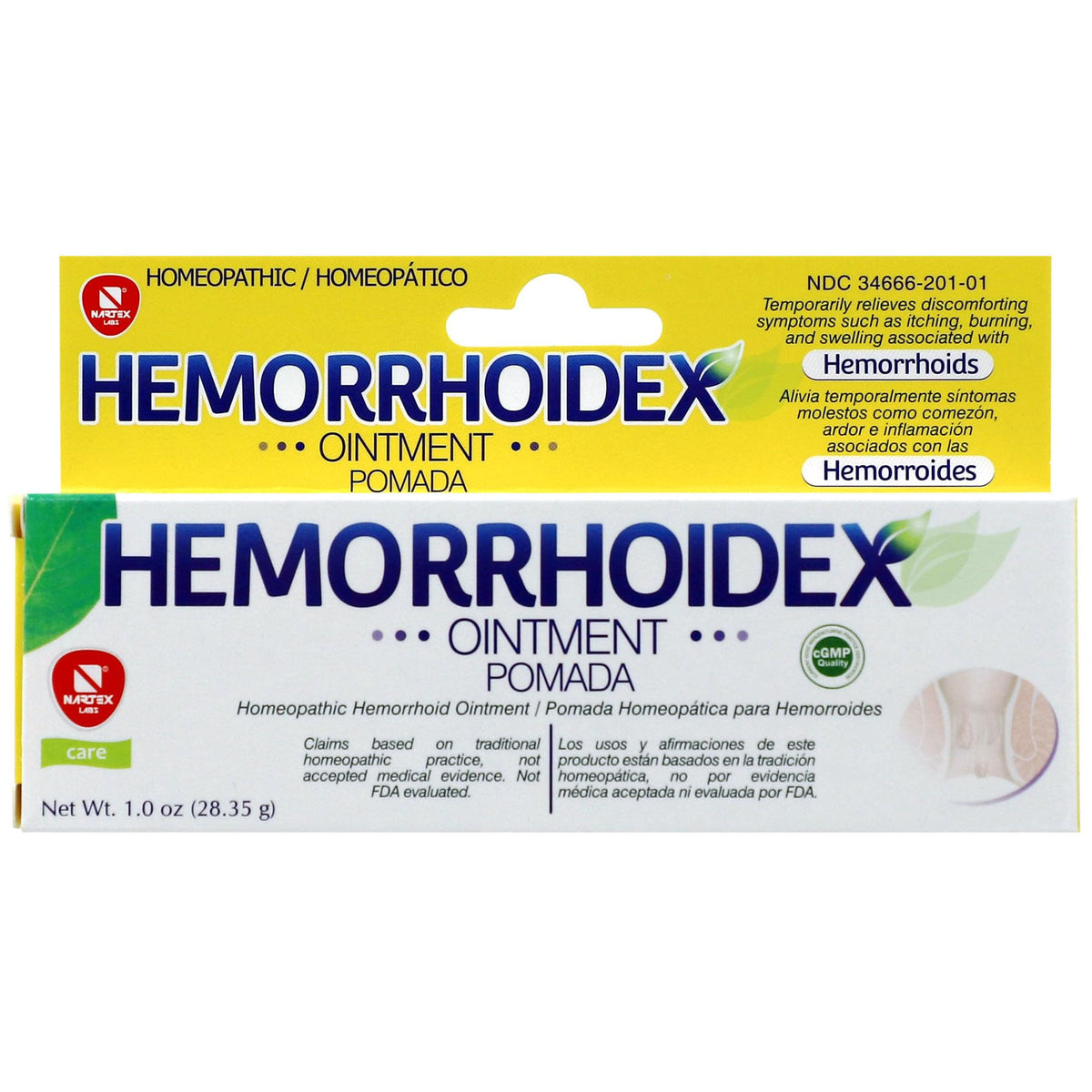 HEMORRHOIDEX Ointment - Maple Wellness Supplements
