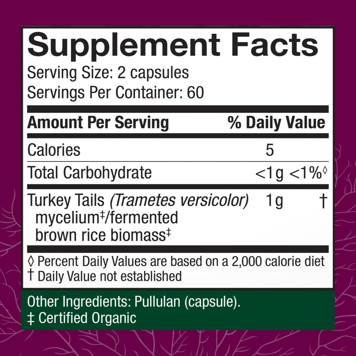 Host Defense Turkey Tail Capsules - Digestive Health & Immune Response Support Supplement - Mushroom Supplement for Gastrointestinal - Maple Wellness Supplements