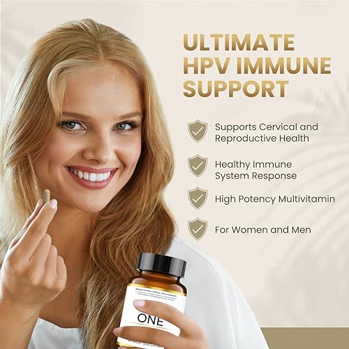 HPD Rx ONE Immunity Boost Multivitamin HPV Supplements for Women and Men - Maple Wellness Supplements