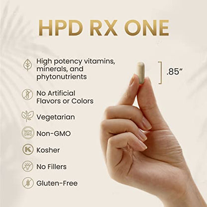 HPD Rx ONE Immunity Boost Multivitamin HPV Supplements for Women and Men - Maple Wellness Supplements