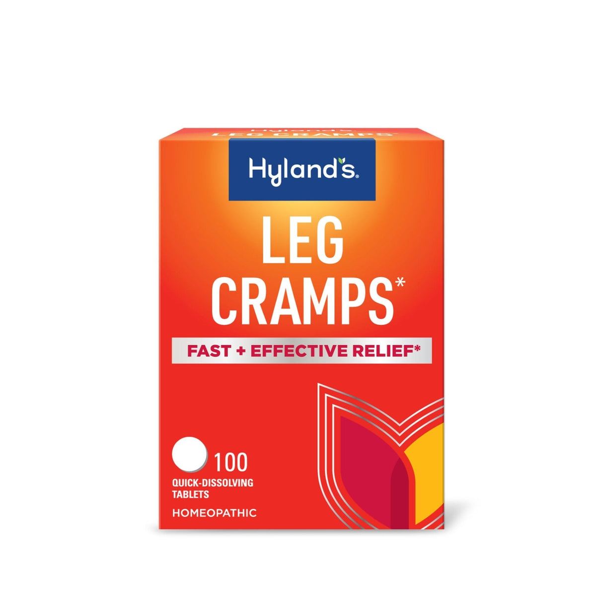 Hyland's Leg Cramps, Relief of Leg, Calf, Charley Horses, and Foot Cramps, 100 Quick-Dissolving Tablets - Maple Wellness Supplements
