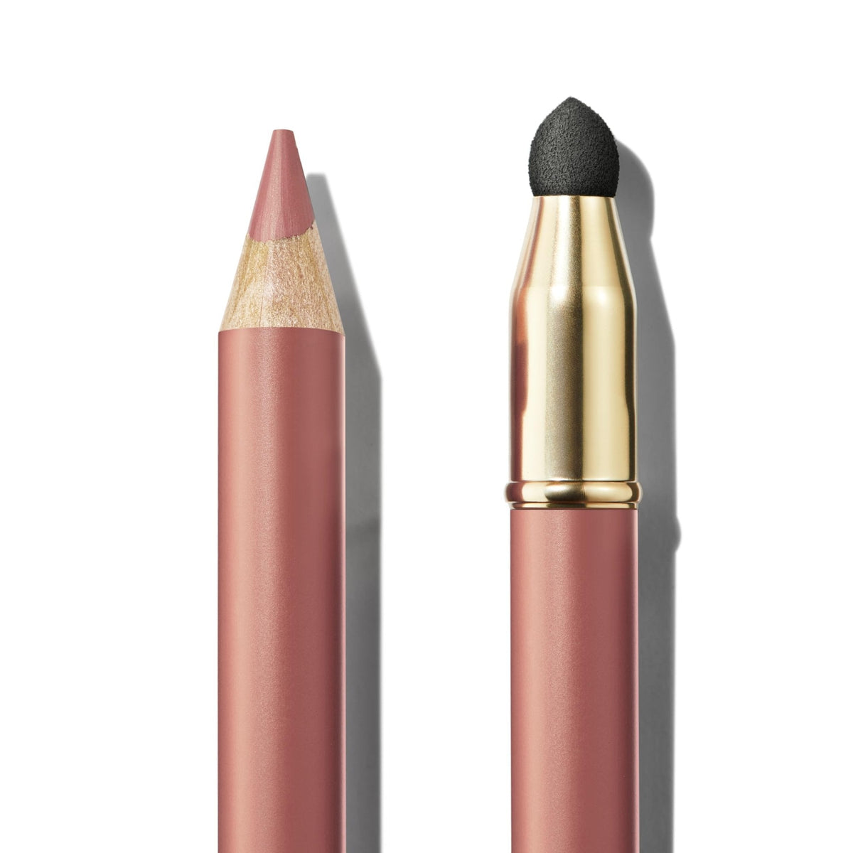 ICONIC LONDON Fuller Pout Sculpting Lip Liner | Blendable, Dual Ended Lip Liner with Creamy Colour and Lip Sponge for Buffing, Cruelty-Free, Vegan Makeup (Sister Sister) 0.036 Oz - Maple Wellness Supplements