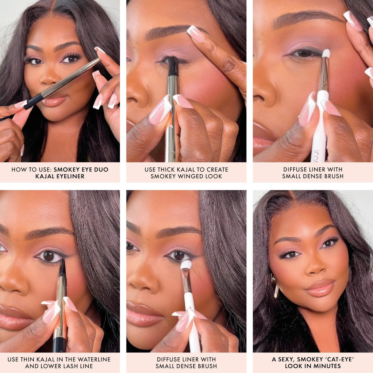 ICONIC LONDON Smokey Eye Duo Eyeliner | Creamy, Easy to Blend 2-in-1 Eyeliner Crayon, Water Resistant, Cruelty Free, Vegan Makeup (Spiced Plum) 0.027 oz - Maple Wellness Supplements