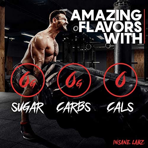Insane Labz Psychotic Gold, High Stim Pre Workout Powder, Extreme Lasting Energy - Maple Wellness Supplements